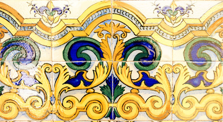 Embaldosado de carámica para fondos y texturas