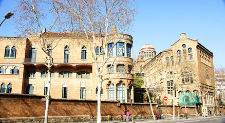 Recinto del Hospital de la Sante Creu i Sant Pau, Barcelona