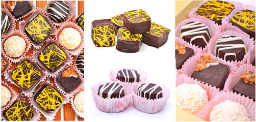 Obraz na płótnie Canvas Сhocolate sweets