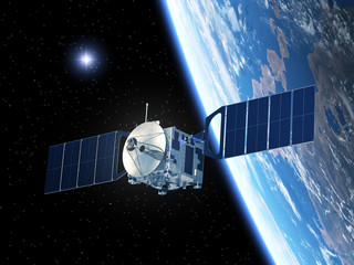 Satellite And Star