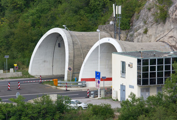 Tunnel Entrance on a Motorway