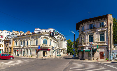 Fototapeta na wymiar Residential buildings in Bucharest - Romania