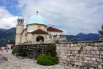 Fototapeta premium the Church of the virgin of the rocks