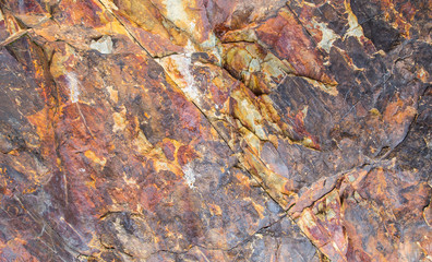 Red marble-rock