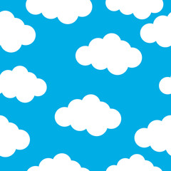 Obraz premium Cloud seamless pattern