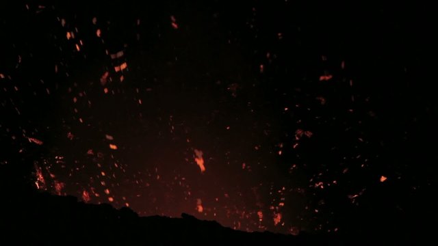Etna, Strombolian activity night, July 16, 2014