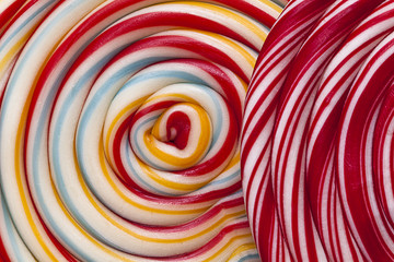 Fototapeta na wymiar Swirly lollipop background