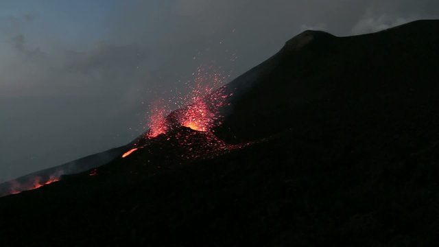 Etna eruption (July 17, 2014)