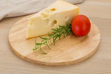 Cheese maasdam