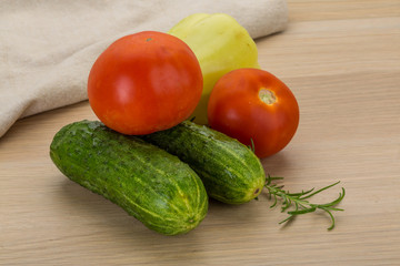 Fresh vegetables