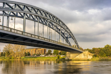 Naklejka premium Sternbrücke Magdeburg