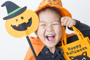 ハロウィンの子供