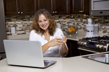 woman in the kitchen