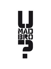 Cool U Mad Bro Logo Design