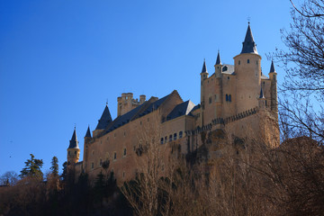 Alcazar in Segovia, Spain