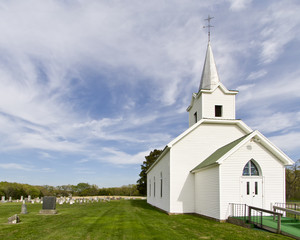 Cuntry Church and Cemetery