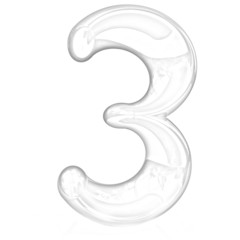 Naklejka premium Number 