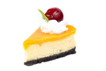 PASSION FRUIT CHEESECAKE
