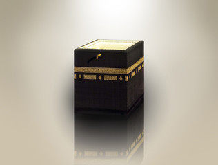 Islamic concept of adha greeting & kaaba