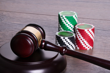 Gambling legal concept