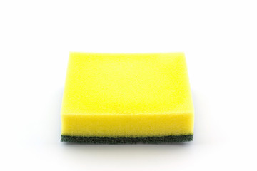 Dish washing sponge, household cleaning sponge.