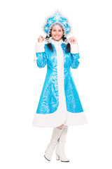 Pretty playful woman