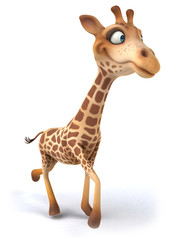 Obraz premium Fun giraffe
