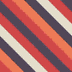 Retro seamless diagonal striped pattern