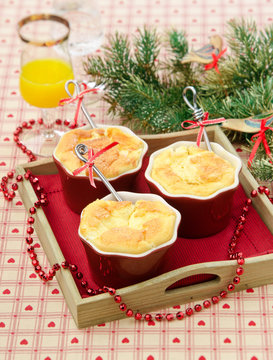 cheese souffle in Christmas Decor