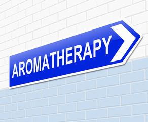 Aromatherapy concept.