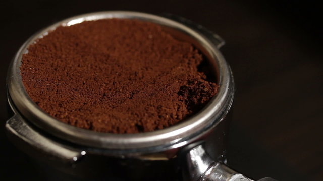 making espresso