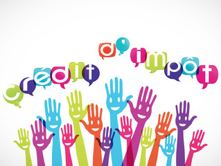 groupe mains souriantes : crédit d'impôt