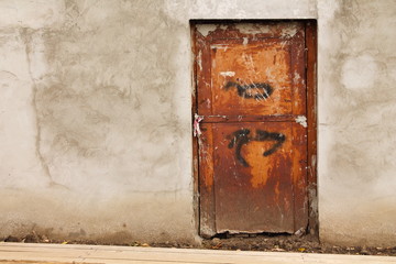 старая дверь