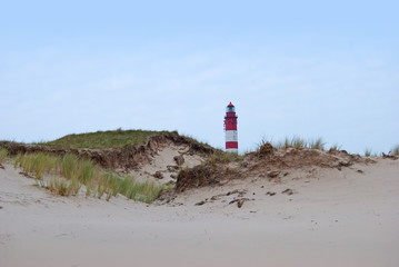 amrum leuchtturm hinter düne