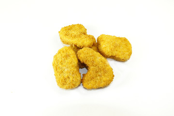 nuggets sur fon dblanc