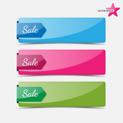 Sale banners