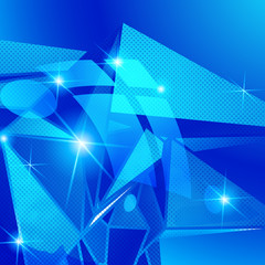 Contemporary bright background, dot textured dimensional distort