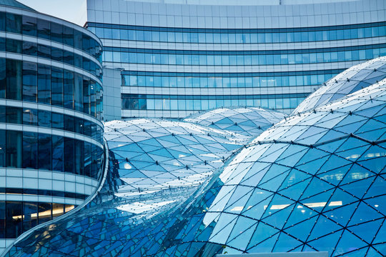 Modern architecture office building