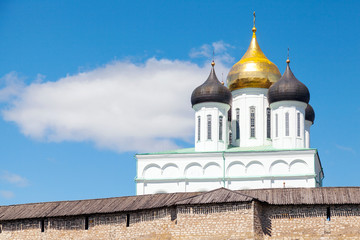 The Trinity Cathedral located since 1589 in Pskov Kremlin