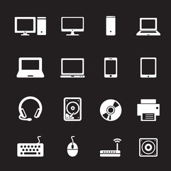 computer icon set