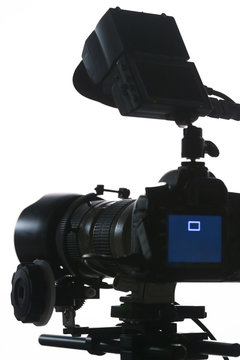 Camera Rolling - White Background