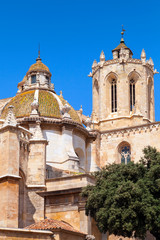 Fototapeta na wymiar The Cathedral of Tarragona. Roman Catholic church in Catalonia,