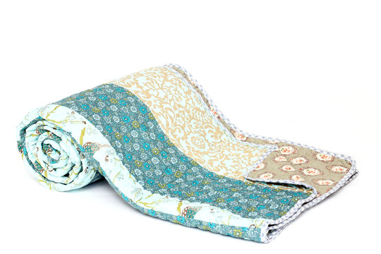 Patchworkdecke mit Ornamenten