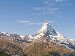 Zermatt, Bergdorf, Walliser Alpen, Riffelalp, Bergbahn, Schweiz