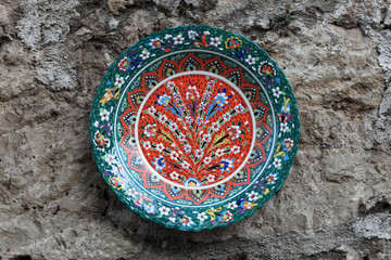 Arabic decorative plate