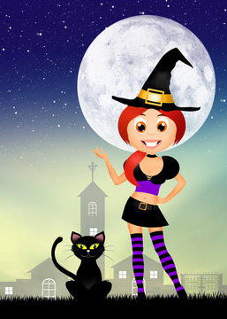 witch of Halloween