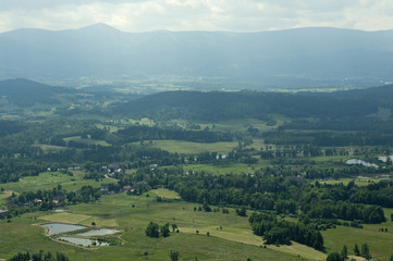 Fototapeta na wymiar Górska panorama