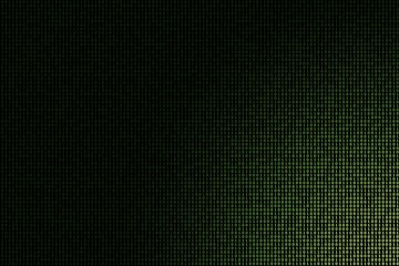 green binary data technology background