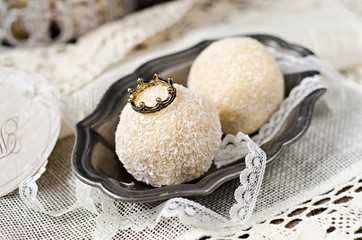 Домашние конфеты Рафаэлло