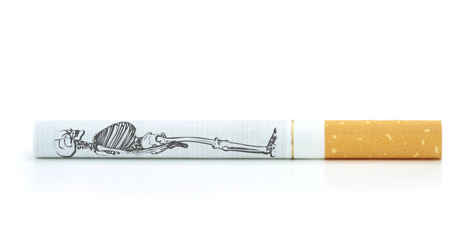 Smoking kills. Conceptual image.
